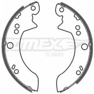 Zestaw szczęk hamulcowych TOMEX BRAKES TX 20-35 Najlepsza cena