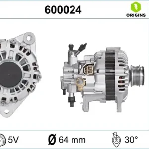 Alternator VALEO 600024 Premium