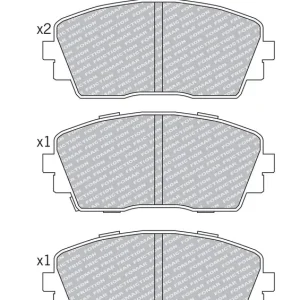 Do wyczerpania zapasów Zestaw klocków hamulcowych, hamulce tarczowe FOMAR FRICTION FO 244681