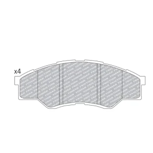 Premium Zestaw klocków hamulcowych, hamulce tarczowe FOMAR FO 872581